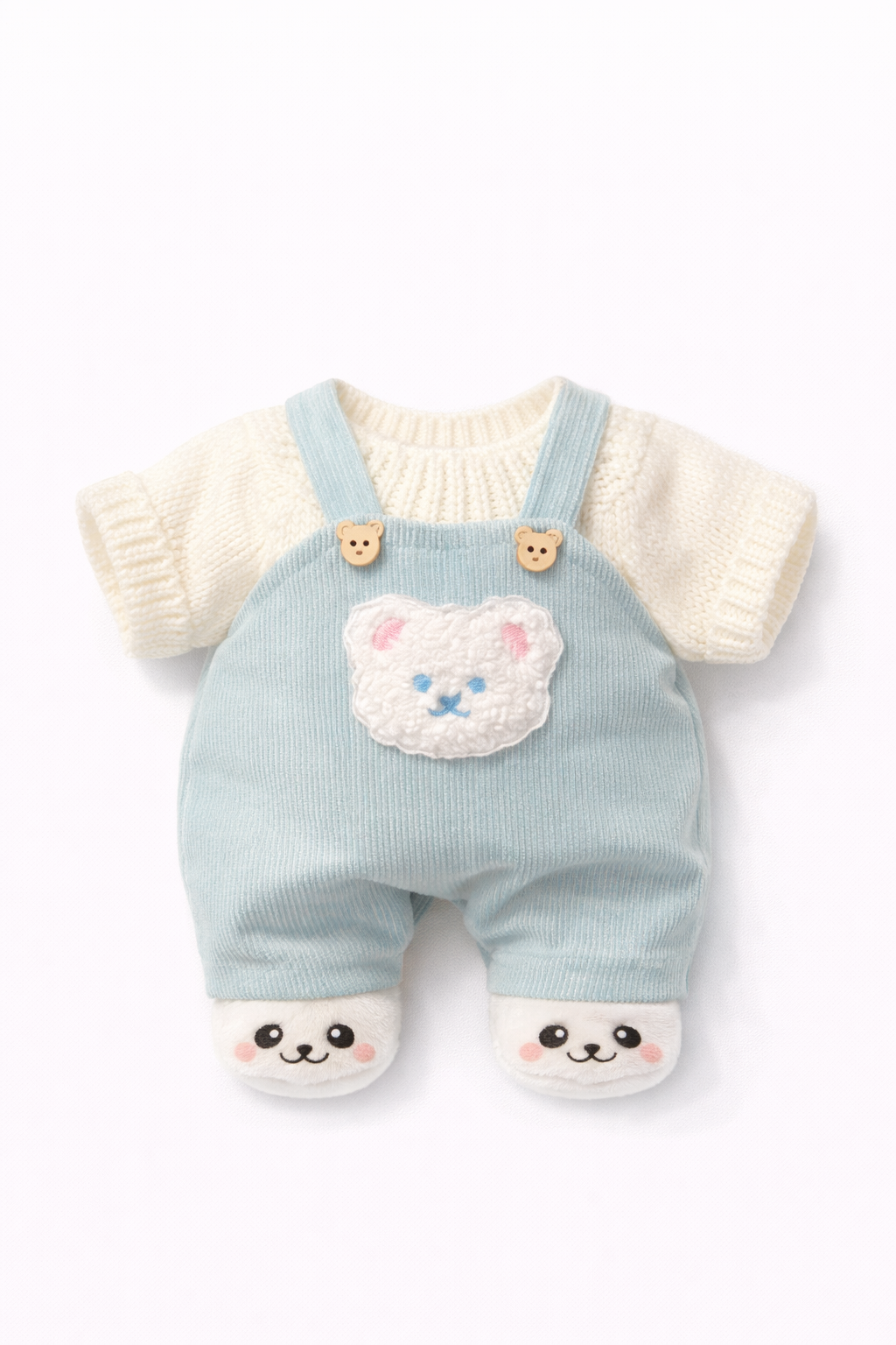 Blauw Baby Lovellobeer (kleedje)