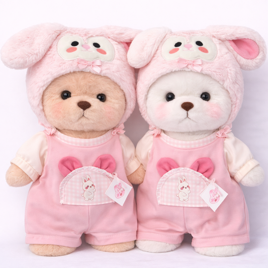 Roze Bunny Lovellobeer (kleedje)