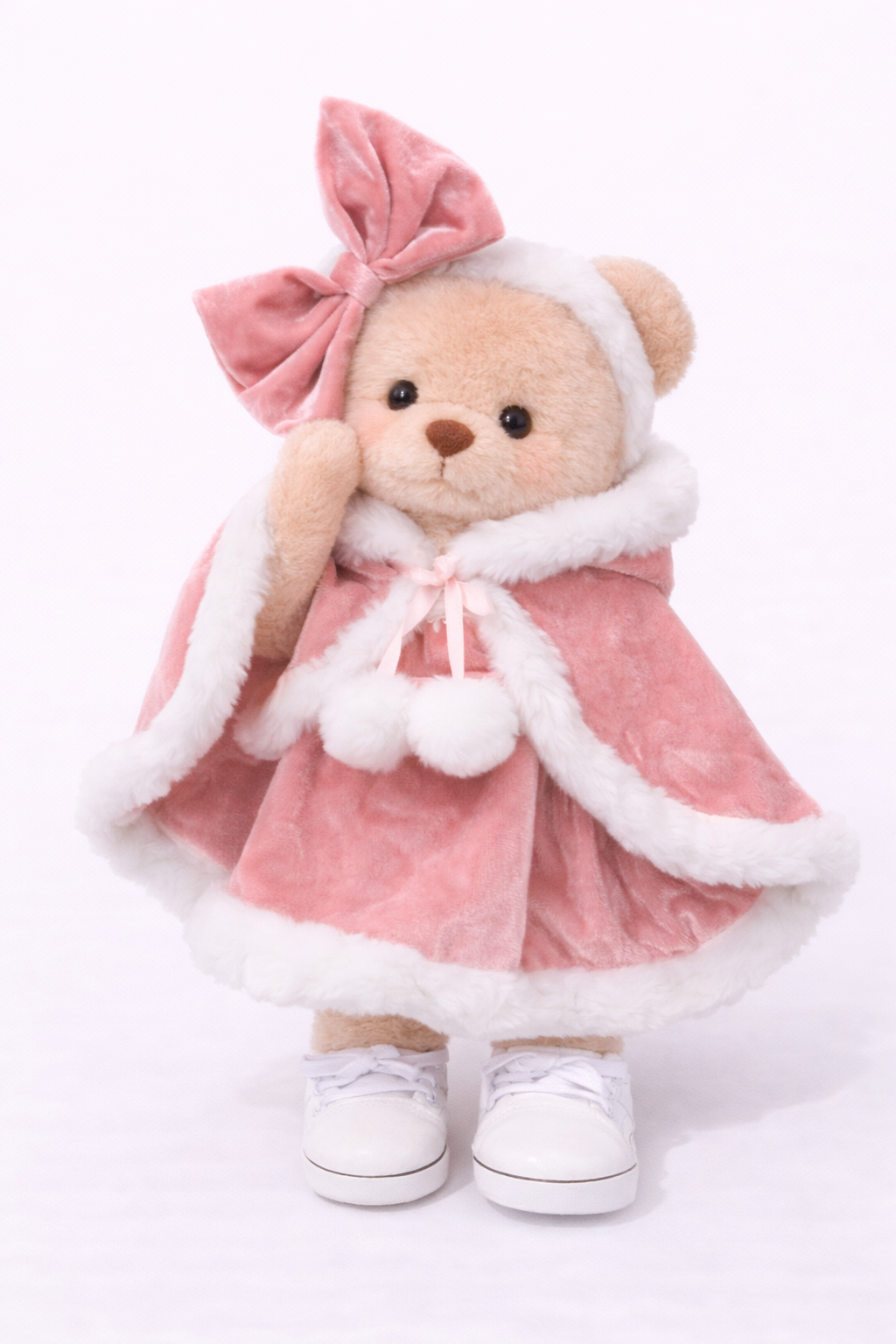 Roze Winter Lovellobeer (kleedje)