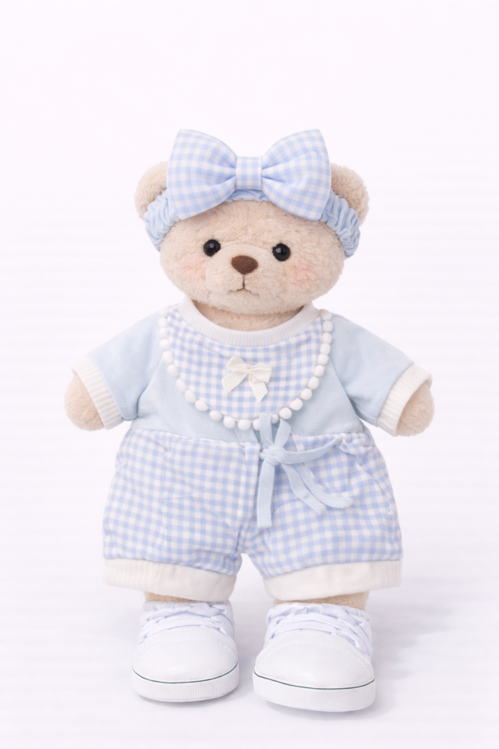 Blauw Lente Lovellobeer (kleedje)